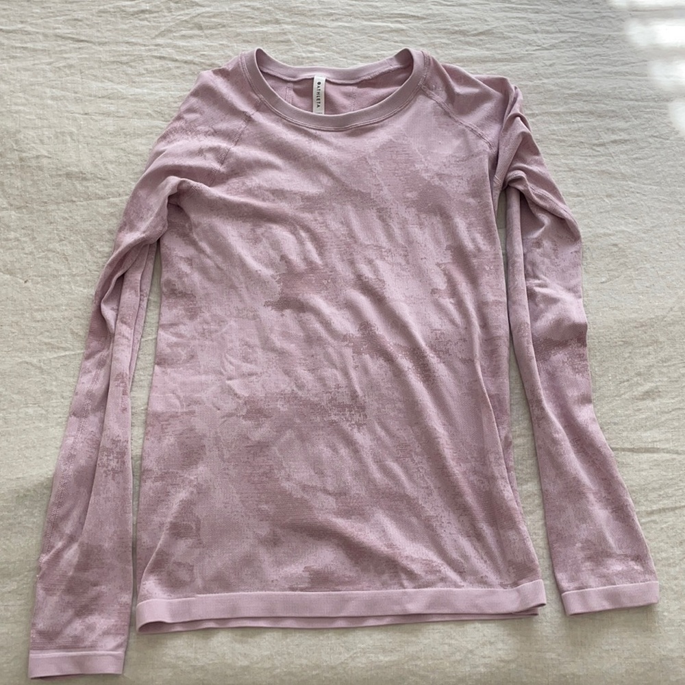 Pink Athleta Workout Top